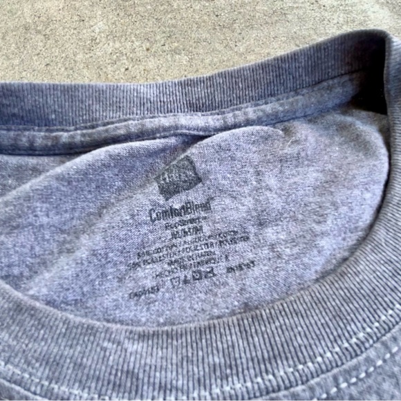 Vintage MSU Spartans athletic dept t-shirt on a gray Hanes blank Men’s medium - Picture 3 of 3